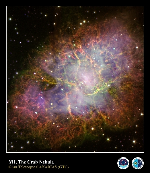 M1,  Nebulosa del Cangrejo