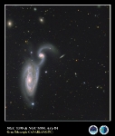 NGC 5395 y NGC 5394, Arp 84