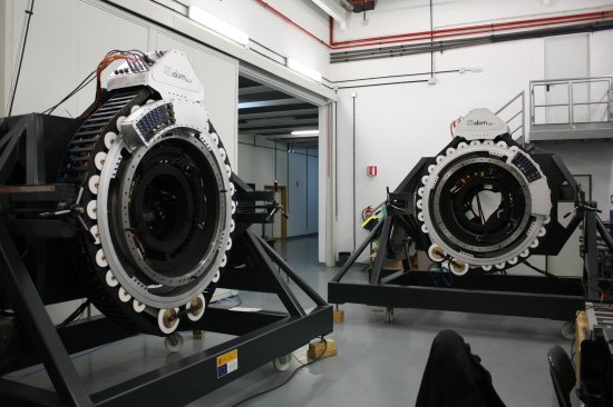 Imagen de los rotadores del GTC. IDOM es la empresa responsable del proyecto.