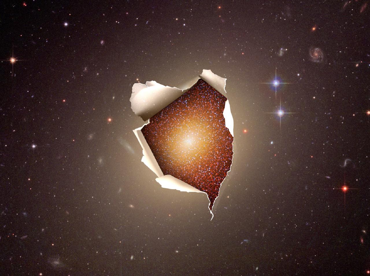 Impresión artística con una imagen de la NASA, ESA y The Hubble Heritage Team (STScI/AURA), con recurso de vectorpocket (Freepik). Crédito: Gabriel Pérez Díaz, SMM (IAC)